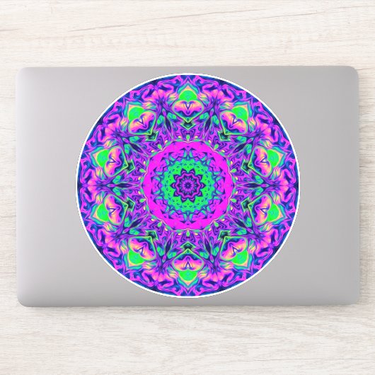 Amplificatie Mandala Sticker (Computer)