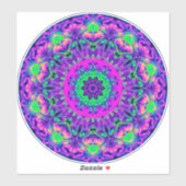 Amplificatie Mandala Sticker (Vel)