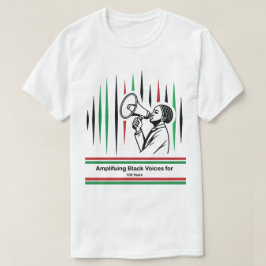Amplifying Black Voices 100 Years Anniversary T-Sh T-shirt