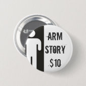 AMPMANlargedouble, Arm Story$10 Ronde Button 5,7 Cm (Voorkant /achterkant)