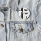 AMPMANlargedouble, Arm Story$10 Ronde Button 5,7 Cm (In situ)
