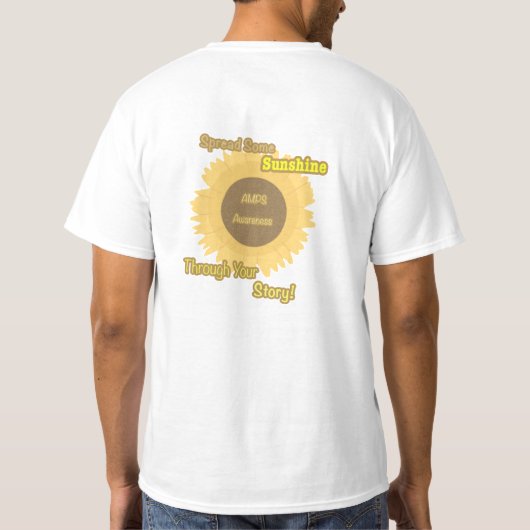 AMPS Sunflower T-shirt (Achterkant)