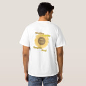 AMPS Sunflower T-shirt (Achterkant volledig)