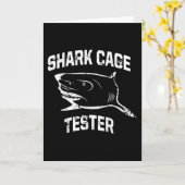 Ampu Humor Shark Leg Arm Funny Recovery Gifts Kaart (Gele Bloem)