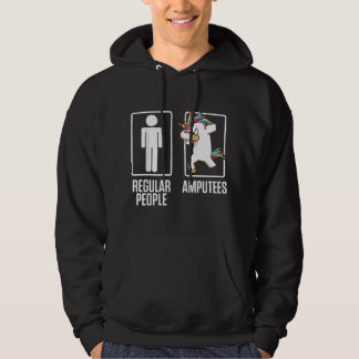 Amputatie Humor Eenhoorn Been Arm Grappige Herstel Hoodie