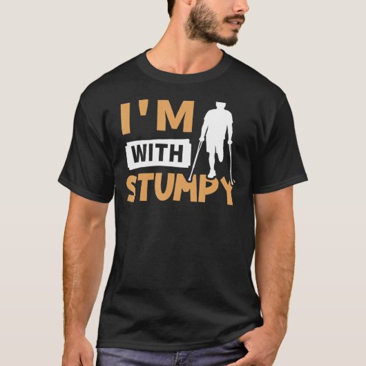 Amputatie met stomheid t-shirt (Voorkant)