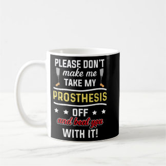 Ampute Humor Beat Leg Arm Funny Recovery Gifts Koffiemok