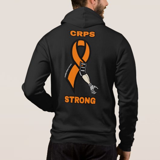 Amputee...CRPS Hoodie (Achterkant)