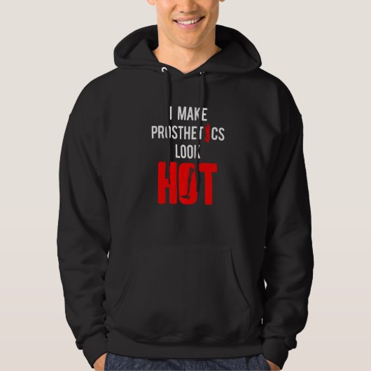 Amputee Humor Hot Leg Arm  Recovery  1 Hoodie (Voorkant)