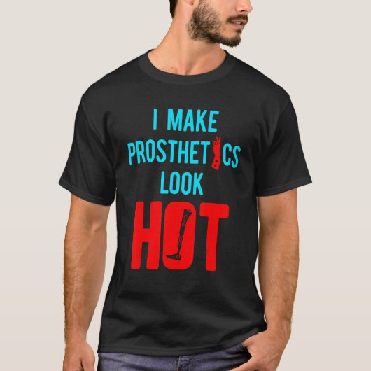 Amputee Humor Hot Leg Arm Recovery 2 T-shirt (Voorkant)