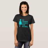 Amputee Humor Husband Assembly Leg Arm Recovery 1 T-shirt (Voorkant volledig)