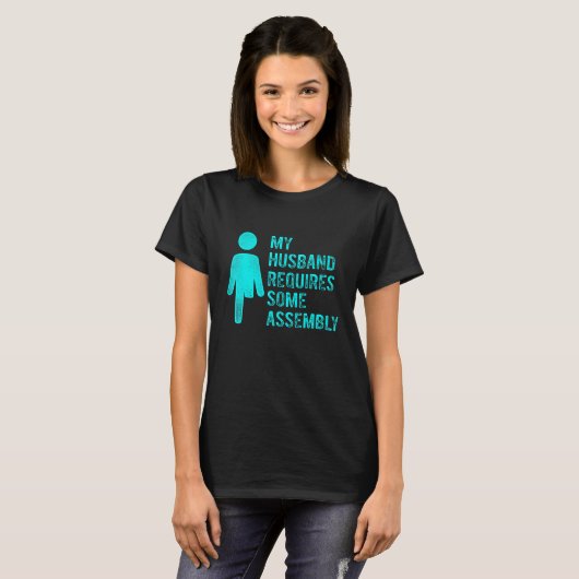 Amputee Humor Husband Assembly Leg Arm Recovery 1 T-shirt (Voorkant volledig)