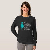 Amputee Humor Husband Assembly Leg Arm  Recovery 2 T-shirt (Voorkant volledig)