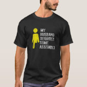 Amputee Humor Husband Assembly Leg Arm  Recovery   T-shirt (Voorkant)