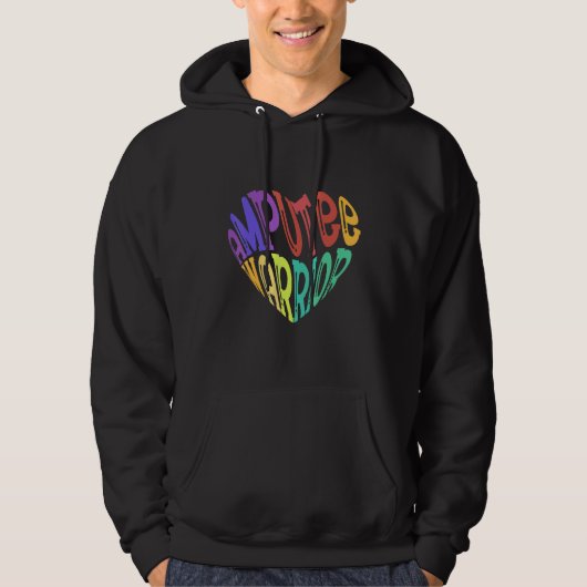 Amputee Humor Illness Leg Arm  Recovery Hoodie (Voorkant)