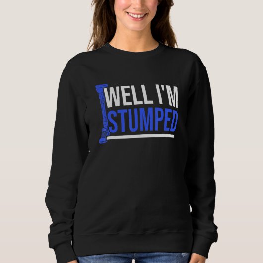 Amputee Humor Stumped been Arm Funny Recovery Trui (Voorkant)