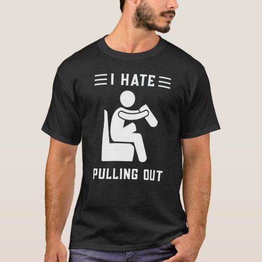 Amputee I Hate Pulling been Ampututation Humor T-shirt (Voorkant)