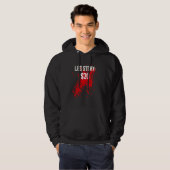 Amputee Leg Story Amputation Surgery Humor Joke Hoodie (Voorkant volledig)