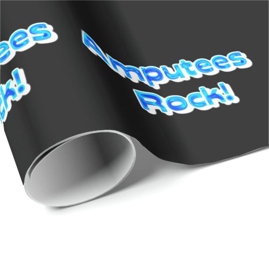 Amputes Rock! Cadeaupapier (Rol Hoek)