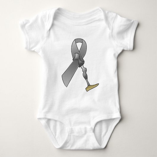 Ampuut Awareness Ribbon Romper (Voorkant)
