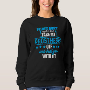 Ampuut Humor Beat been Arm Funny Recovery Trui