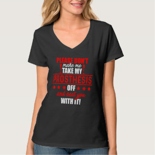 Ampuut Humor Beat Leg Arm Funny Recovery 1 T-shirt