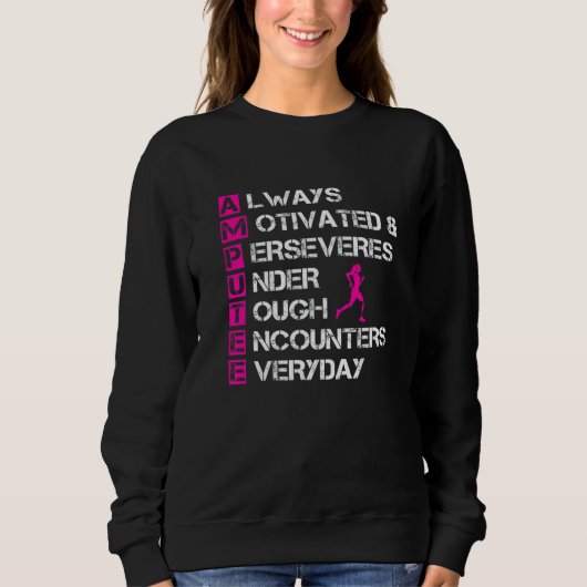Ampuut Humor Definition been Arm Funny Recovery Trui (Voorkant)