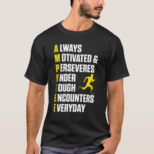 Ampuut Humor Definition leg Arm Funny Recovery 2 T-shirt (Voorkant)
