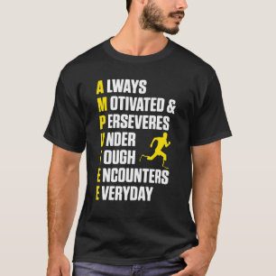 Ampuut Humor Definition leg Arm Funny Recovery 4 T-shirt
