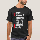 Ampuut Humor Definition leg Arm Funny Recovery Gi T-shirt (Voorkant)
