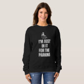 Ampuut Humor Parking been Arm Funny Recovery 4 Trui (Voorkant volledig)