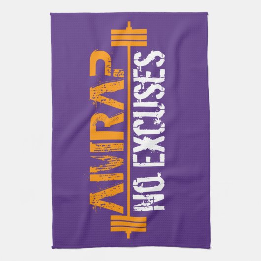 AMRAP - hart over de geest Theedoek (Verticaal)