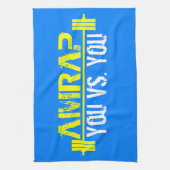 AMRAP - hart over de geest Theedoek (Verticaal)