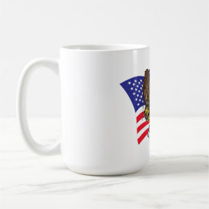 Amrican Bald Eagle Koffiemok