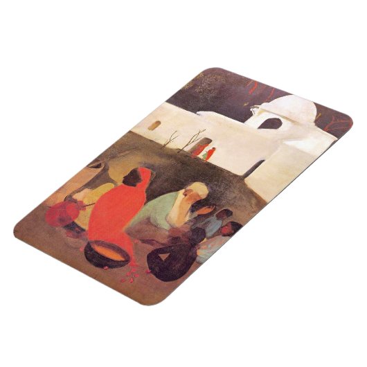 Amrita Sher-Gil - Verouderde Verteller: Magneet (Linkerzijde)