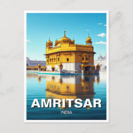 Amritsar Golden Temple Briefkaart