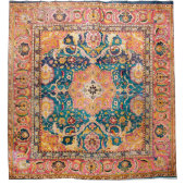 Amritsar Punjab North Indian Rug Print Douchegordijn (Voorkant)