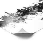 Amritsar Punjab Skyline BW Foto Afdruk (Hoek)