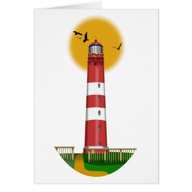 Amrum Lighthouse Duitsland (Voorkant)