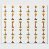 Amrum Lighthouse Duitsland Cadeaupapier (Vlak)