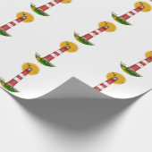 Amrum Lighthouse Duitsland Cadeaupapier (Hoek)