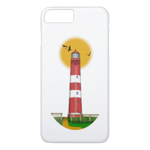 Amrum Lighthouse Duitsland iPhone 8/7 Plus Hoesje