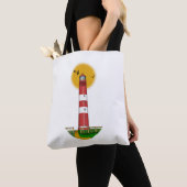 Amrum Lighthouse Duitsland Tote Bag (Dichtbij)