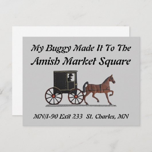 AMS BRIEFKAART (Voorkant / Achterkant)