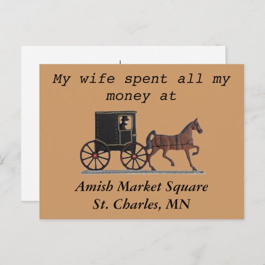 AMS BRIEFKAART (Voorkant / Achterkant)