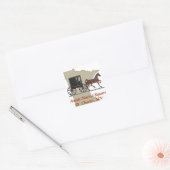 AMS VIERKANTE STICKER (Envelop)