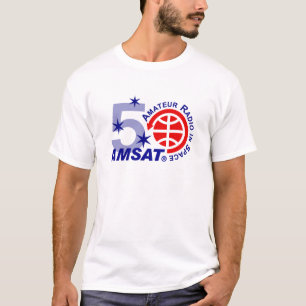 AMSAT 50e Jubileum Logo T-shirt - Licht