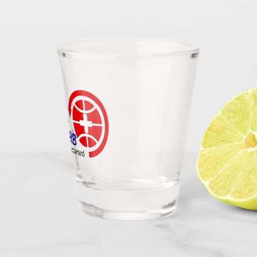 AMSAT-HB Schnapsglas Shot Glas (Rechts)