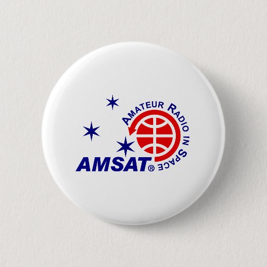 AMSAT Logo Button (Voorkant)