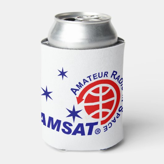 AMSAT LOGO KOELBOX BLIKJESKOELER (Blikje Voorkant)